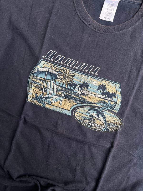 Hawaii vintage tshirt, foto 2