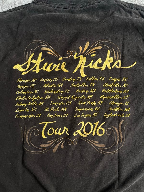 Stevie nics tour 2016 Tshirt, foto 2