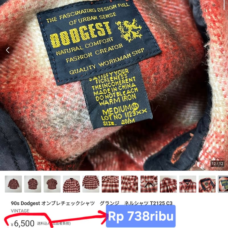 DODGEST veterano shirt size M, foto 2