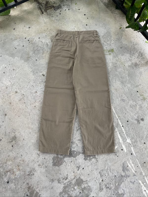 Uniqlo U Barrel Pants Moca, foto 2