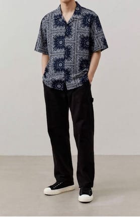 baker street paisley shirt