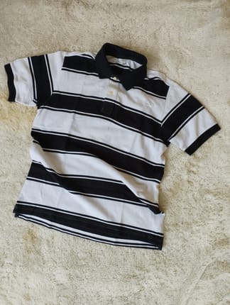 Uniqlo Stripe Polo Shirt Original