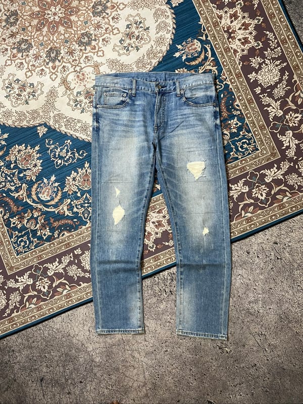UNIQLO RIPPED JEANS, foto 3