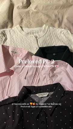 preloved made by request.