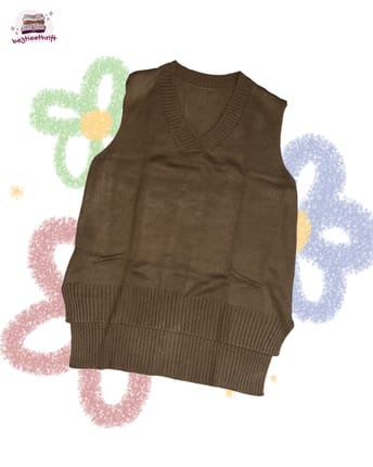Vintage Brown Vest