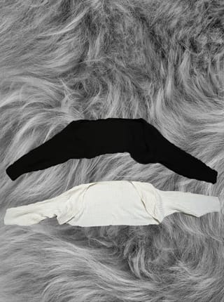 white & black bolero (got 2 !!!)