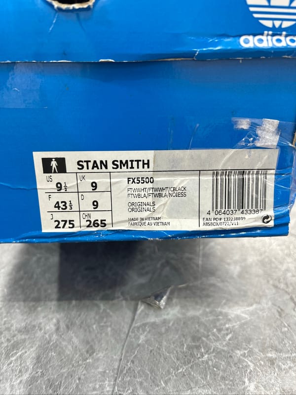 ADIDAS STAND SMITH TRIPLE WHITE, foto 3