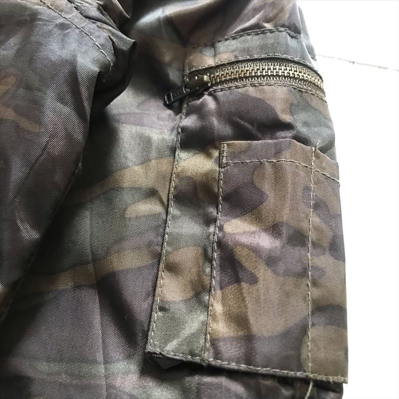 Casual Puffer jacket Pria green brown, foto 2