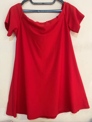 Sabrina Top Red