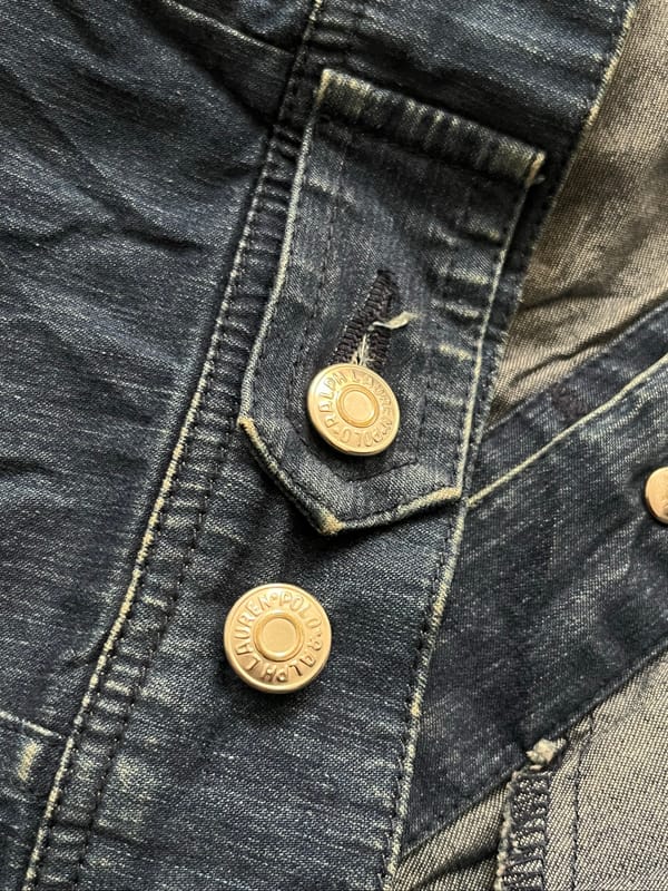 Y2k Ralph Lauren Denim Jacket, foto 5