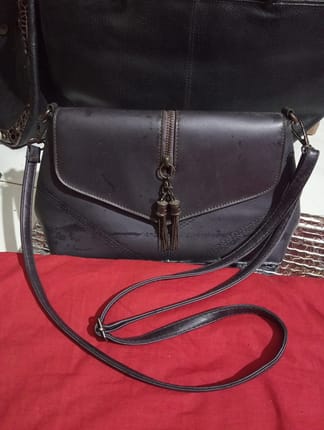 Sling bag kulit wanita vintage