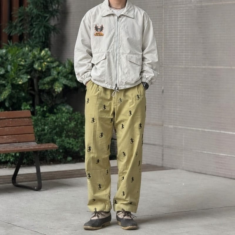 BUYKUY.ID Boxy Double Pocket Jacket, foto 2