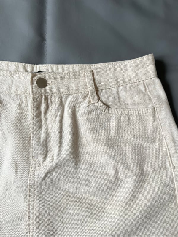 jeans miniskirt, foto 3