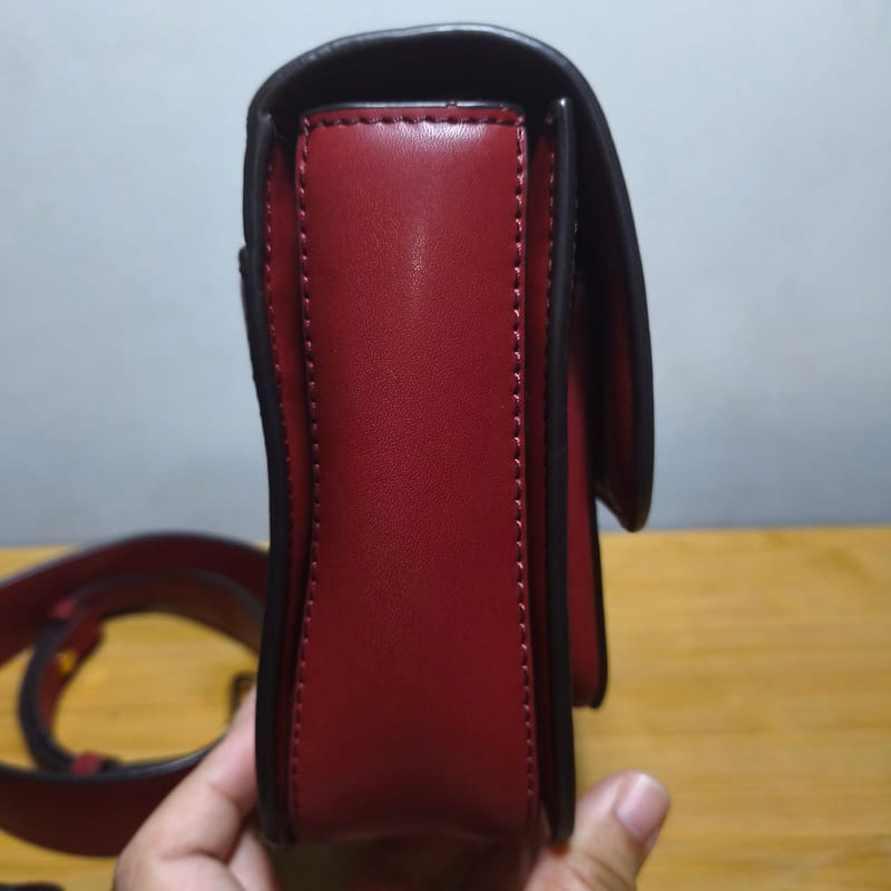 Michael Kors Sloan Editor Maroon, foto 9