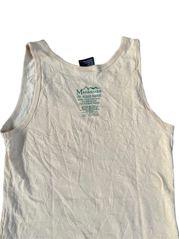 Manastash Hemp Cross Tank Top Grunge, foto 6