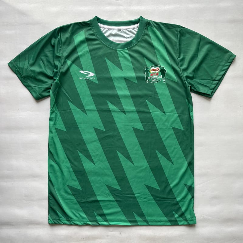 MILO Active Indonesia Race Official Running Jersey + Bag, foto 2