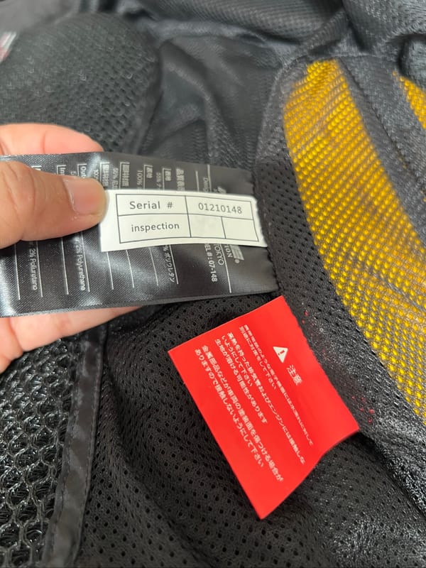 (TERJUAL) Jaket motoran komine jepang, foto 4