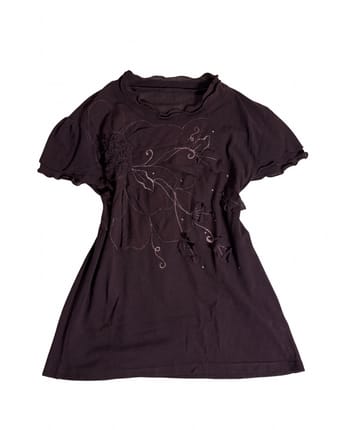 Fairy Dark Brown Lace Top