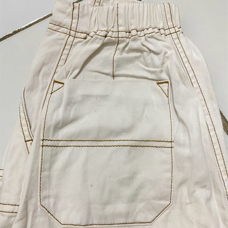 Celana Denim Putih Panjang, foto 3