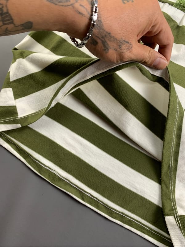 Cleo Stripes Halter Cami Top (M), foto 8