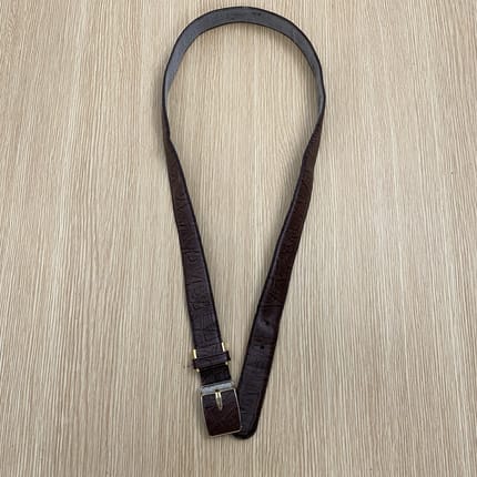 Kumkang motif kayu Faux leather