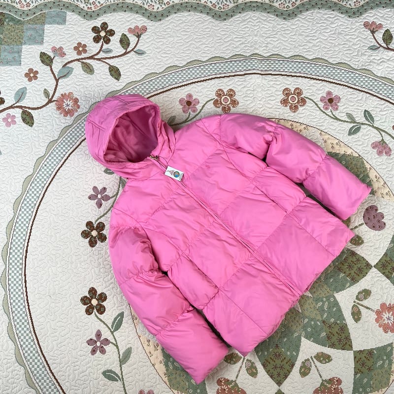 Winter jacket puffer goose down dewas s-m pink polo ralph, foto 2