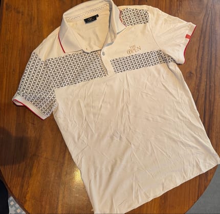 RARE ITEM ! Beanpole x The Open polo golf baju kerah putih
