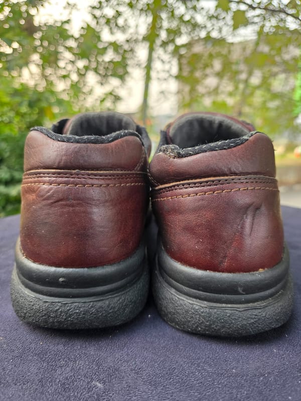 RED WING brown leather work shoes (Vintage), foto 5