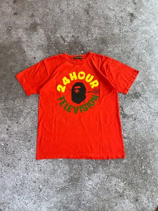 vintage 24 Hour Television x A Bathing Ape (BAPE) t-shirt