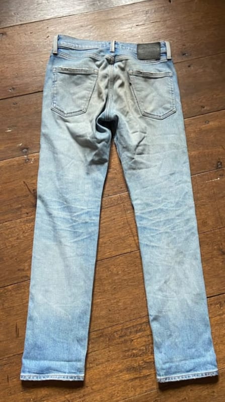 Levi's jeans 502 selvedge japan, foto 2