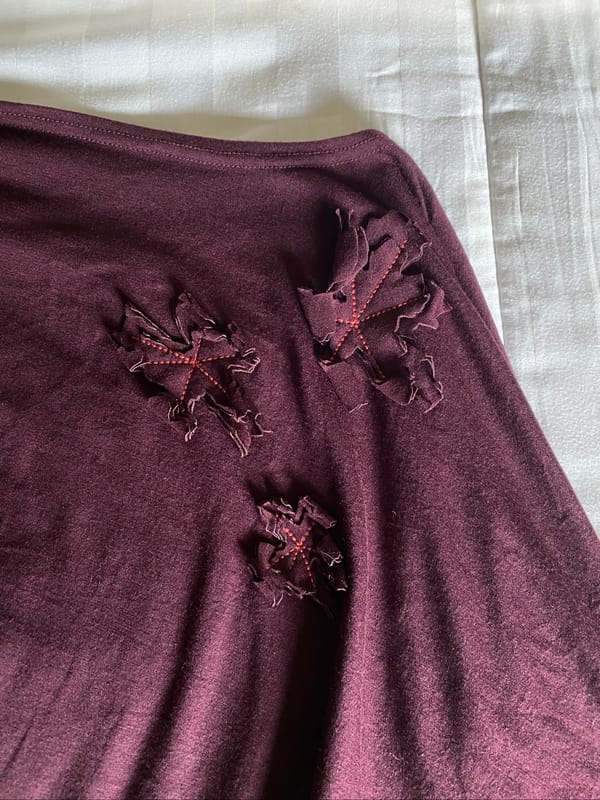 c.you plum poncho shirt, foto 2