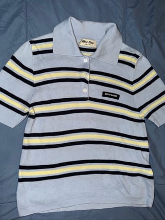 Miu Miu authentic polo knit