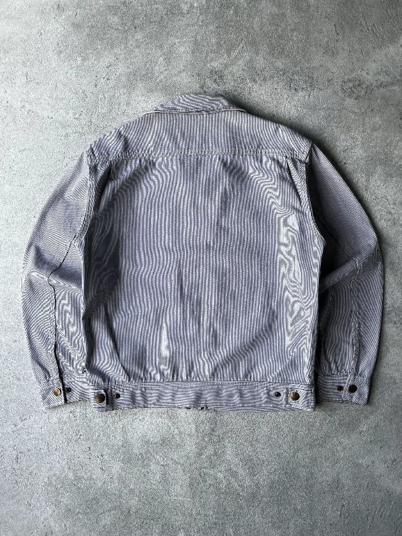 Vintage Casual Denim jacket Pria white, foto 5