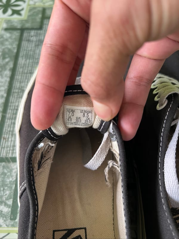 Sepatu Vans authentic, foto 6
