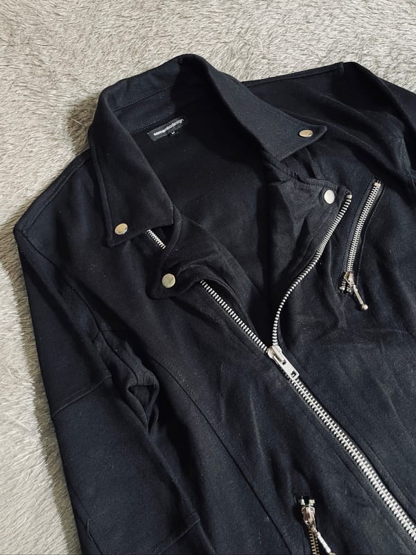 Semantic design ramones gothic biker jacket Y2K, foto 3