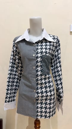 Kemeja / Longsleeve Motif Unik Sideline