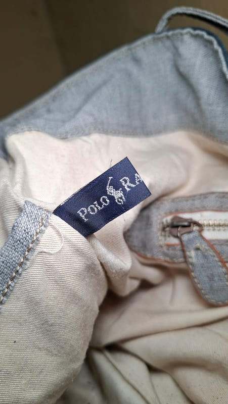 Totebag Polo Ralph Lauren Big Pony Canvas Original, foto 3
