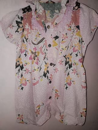 Bundling batik lengan pendek + top glitter gemoy