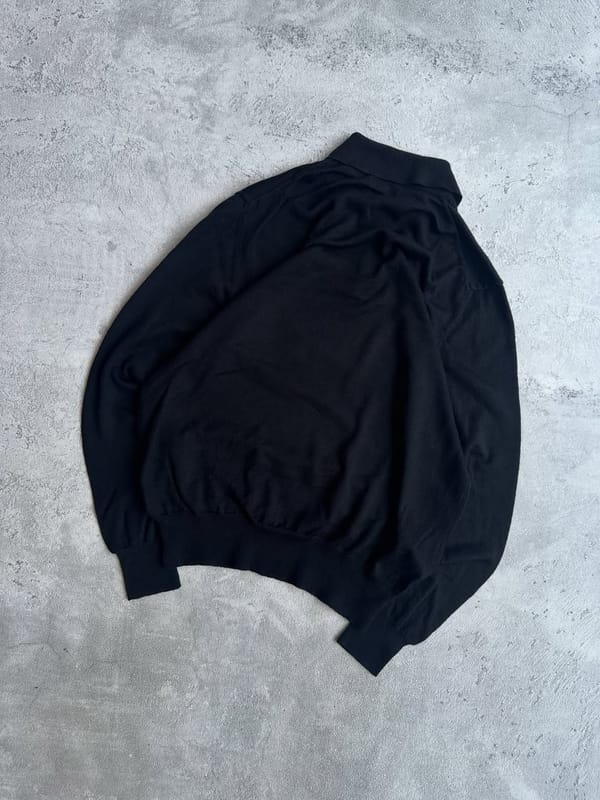 Zara knitwear basic half button sweater, foto 5