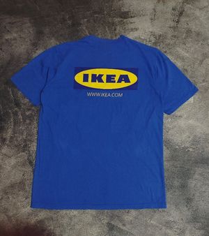 Ikea Streetwear T-shirt Pria blue