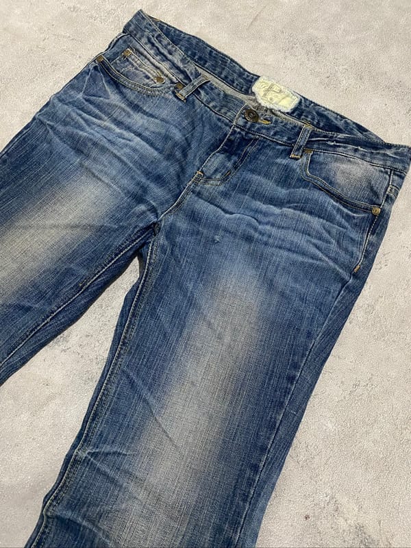 P.Turn Wash Fadding Denim Jeans, foto 2