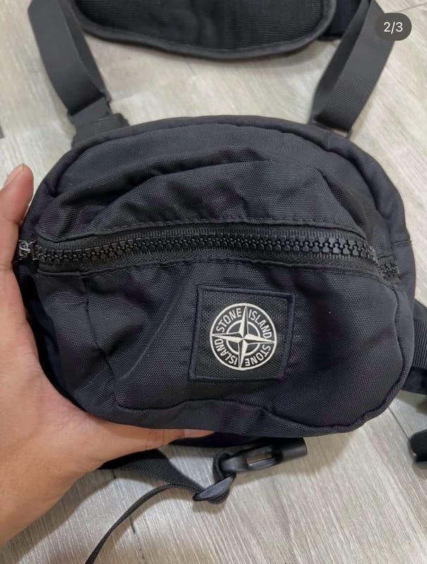 Stone Island Body Bag Black, foto 2