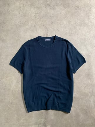 Zara Knit tshirt blue