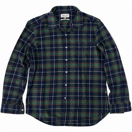 Andrew Smith-Plaid Flannel Shirt