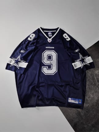 VINTAGE DALLAS COWBOYS REEBOK NFL PLAYER JERSEY.