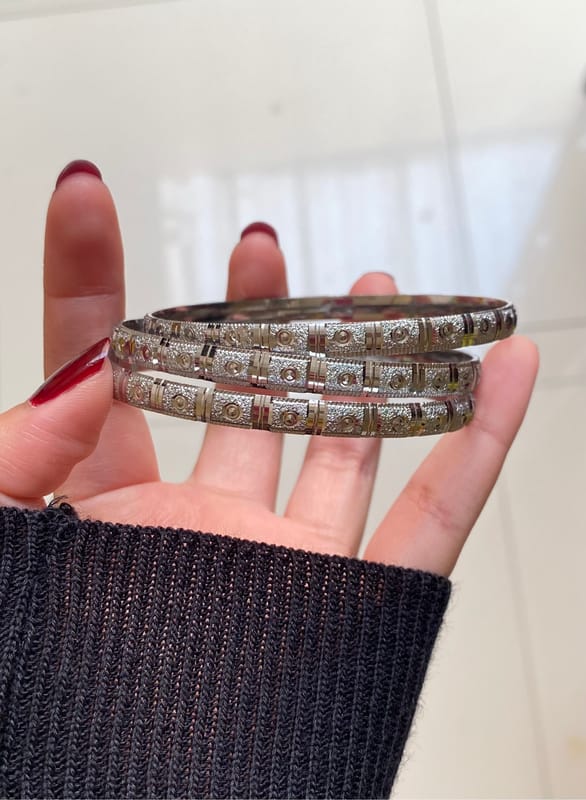 Bundle Bangles Silver, foto 2
