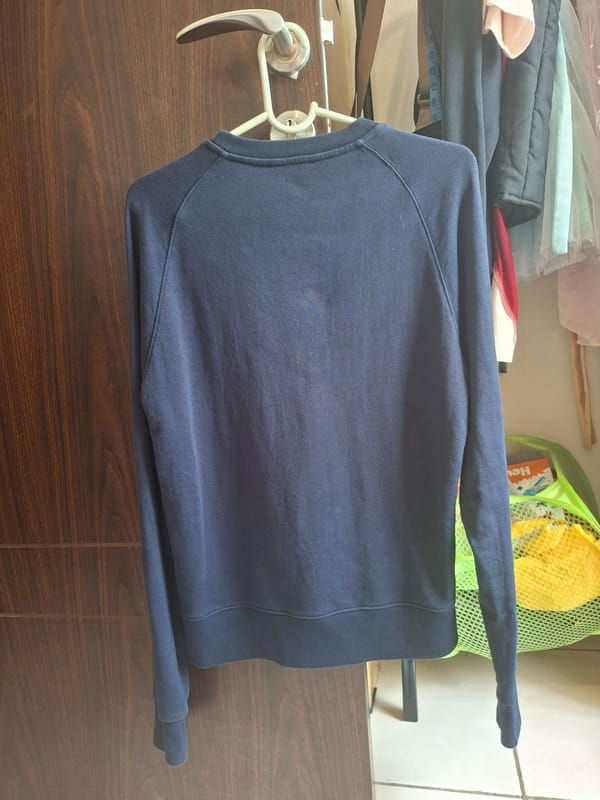 Sweater Maison Kitsune Navy, foto 5