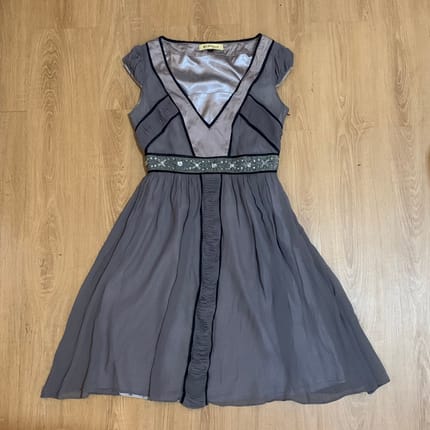 vintage medieval whimsy fairycore satin beaded see by chloe