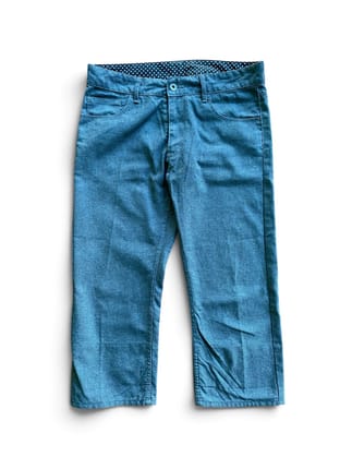Capri pants cotton grey