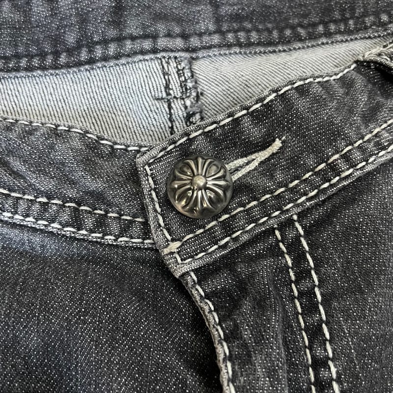 Cross Bottoms Flared black denim Boot Cut, foto 4